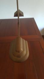 Bronzen draaibare hanglamp, Huis en Inrichting, Lampen | Hanglampen, Gebruikt, Vintage, Ophalen of Verzenden, Metaal