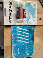 Fiat Ducato 1986 Instructieboekje + Serviceboekje, Ophalen of Verzenden