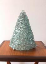 Vintage Design Tao Tesserine Pyramide Lamp | glas | jaren 60, Ophalen of Verzenden, Zo goed als nieuw, Glas, Minder dan 50 cm
