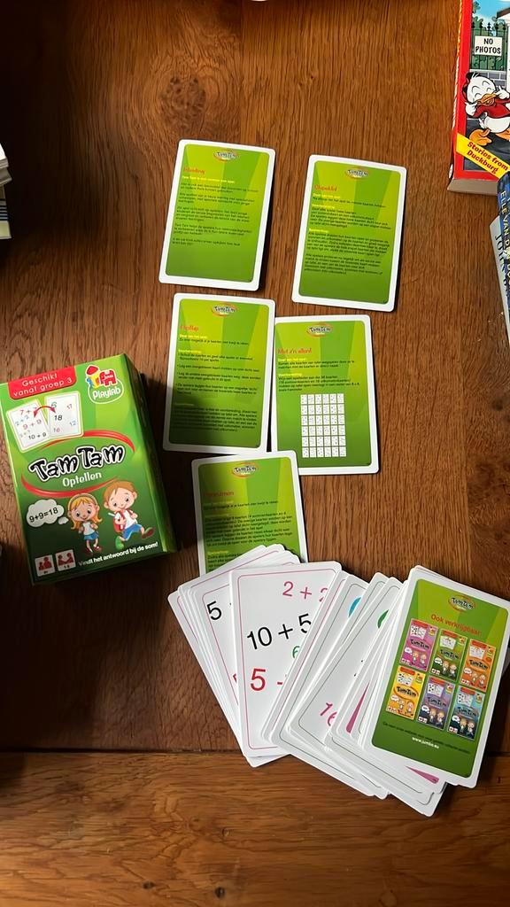 Tam tam optellen van Jumbo playlab, Kinderen en Baby's, Speelgoed | Educatief en Creatief, Nieuw, Ophalen of Verzenden