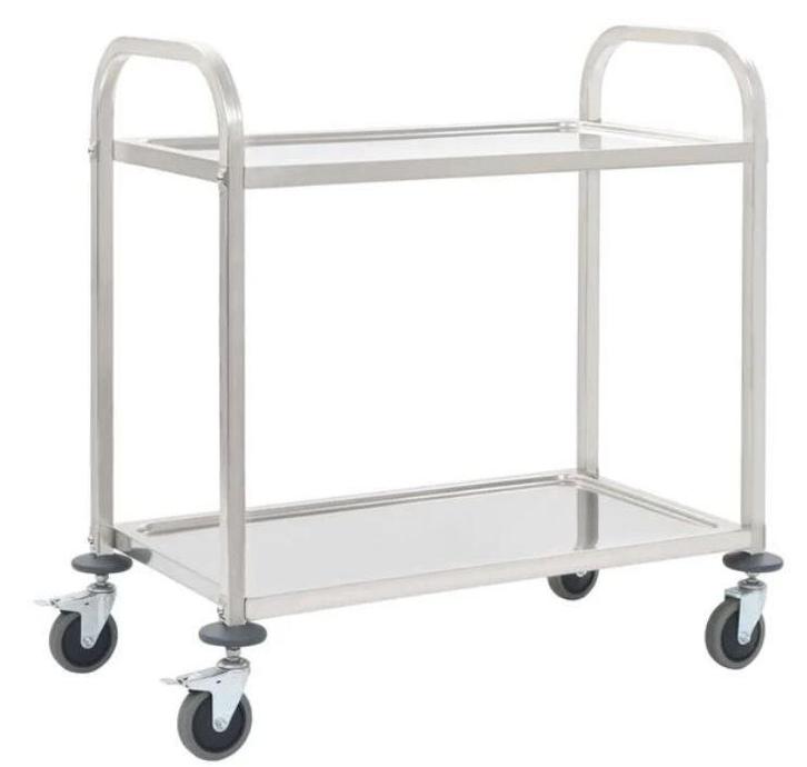 Keukentrolley trolley serveerwagen 2 etages GRATIS BEZORGD!, Huis en Inrichting, Keuken | Keukenbenodigdheden, Nieuw, Verzenden