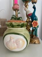 Vintage knoflook/uienpot, Huis en Inrichting, Keuken | Keukenbenodigdheden, Ophalen of Verzenden