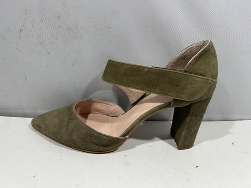 Omoda, maat 38, elegante groene zomerschoenen, Kleding | Dames, Schoenen, Zo goed als nieuw, Sandalen of Muiltjes, Groen, Verzenden