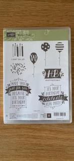 Balloon bash stempels Stampin Up, Clearstamp, Gebruikt, Ophalen of Verzenden