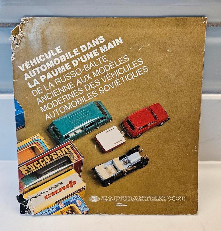 Sovjet Modelauto Catalogus USSR Zapchastexport Novoexport, Boeken, Auto's | Boeken, Algemeen, Verzenden