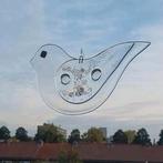 Raamhanger vogeltje van glas breedte 17 cm, Ophalen of Verzenden, Zo goed als nieuw