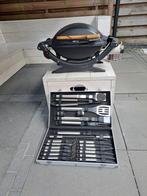 Weber Q100 BBQ + Grillset (Nieuw), Tuin en Terras, Ophalen of Verzenden