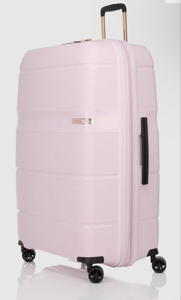 American Tourister Koffer - Lichtroze, Sieraden, Tassen en Uiterlijk, Koffers, Gebruikt, Hard kunststof, 50 tot 60 cm, 35 tot 45 cm