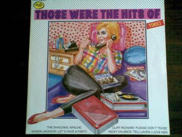 LP - Those were the hits of 1960 beschikbaar voor biedingen