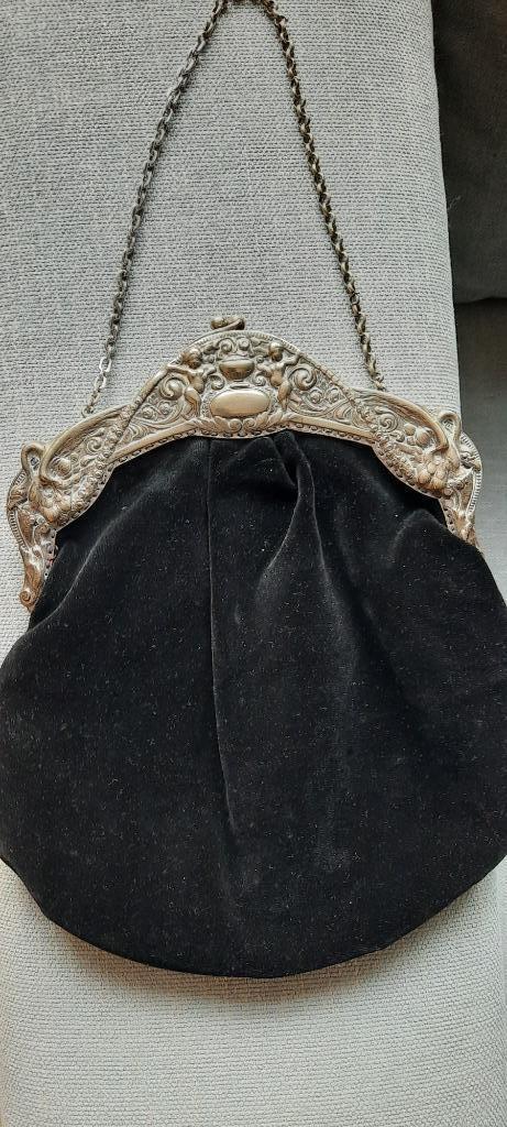 zilveren beugeltas, Antiek en Kunst, Curiosa en Brocante, Ophalen of Verzenden