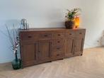 Prachtig houten dressoir - zware kwaliteit, Huis en Inrichting, Ophalen, Gebruikt, 200 cm of meer, Met deur(en)