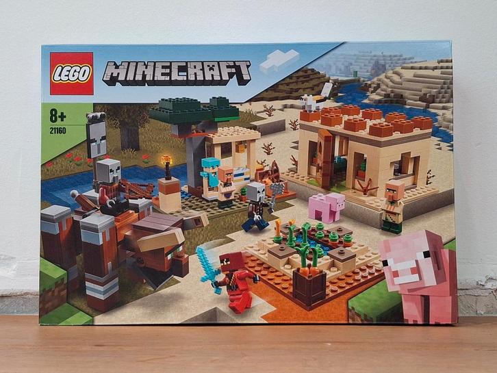 LEGO 21160: The Illager Raid *NIEUW* Minecraft, overval, Kinderen en Baby's, Speelgoed | Duplo en Lego, Nieuw, Lego, Complete set
