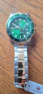 Mooi OLEVS Polshorloge - Nieuw!, Sieraden, Tassen en Uiterlijk, Horloges | Heren, Overige merken, Staal, Staal, Polshorloge