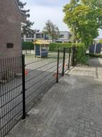 Dubbelstaafmat hekwerk NIEUW 143 cm Hoog COMPLEET (8/6/8), Ophalen, Nieuw, IJzer, Dubbelstaafmat hekwerk