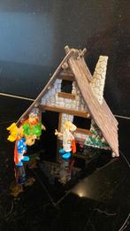 Plastoy: Asterix en Obelix huis met figuren, Ophalen of Verzenden, Asterix en Obelix, Zo goed als nieuw, Beeldje of Figuurtje