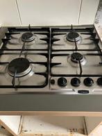 Inbouw kookplaat met oven combinatie, Gebruikt, Inbouw, Gas, 4 kookzones