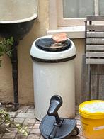 Witte Brabantia Afvalemmer / Vuilnisbak, Huis en Inrichting, Woonaccessoires | Prullenbakken, Ophalen, Gebruikt, Metaal, Minder dan 50 cm