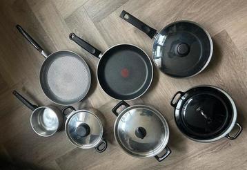 Pannenset - Diverse pannen beschikbaar voor biedingen