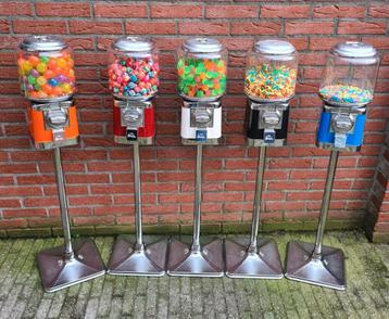 FIFTIES SIXTIES BEAVER KAUWGOMBALLEN / CAPSULE AUTOMATEN  beschikbaar voor biedingen