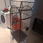 Mooie sterke Grote Keddoc Papegaaienkooi te Koop, Ophalen, Zo goed als nieuw, Metaal, Vogelkooi