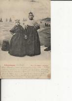Scheveningen Twee Schev.meisjes in klederdracht 26 juni 1903, Ophalen of Verzenden, Voor 1920, Gelopen, Zuid-Holland