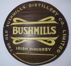 Handgeschilderd Irish pub bord / Bushmills whiskey / mancave, Verzenden, Zo goed als nieuw, Reclamebord