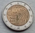 2 Euro 2019 Malta Nieuwe Commemoratie Munt Natuur Milieu CC, Ophalen of Verzenden, Malta, 2 euro