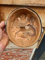 Duits ww2 binnenwerk, Ophalen of Verzenden, Landmacht, Duitsland, Helm of Baret