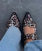 Elegante Slingbacks Zwart/Leopard - Diverse Maten, Ophalen of Verzenden, Nieuw, Zwart, Sandalen of Muiltjes