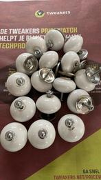 Witte keramische kastknoppen voor keuken, Ophalen, Gebruikt, Overige materialen, Overige typen