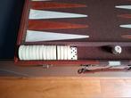 Backgammon back gammon spel bordspel koffer tric trac groot, Hobby en Vrije tijd, Gezelschapsspellen | Bordspellen, Ophalen of Verzenden