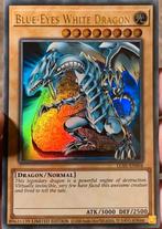 Yu-Gi-Oh! Blue Eyes White Dragon LC01 Limited Edition !, Ophalen of Verzenden, Zo goed als nieuw, Losse kaart, Foil