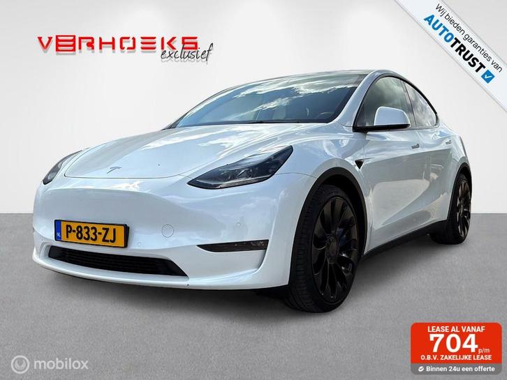 Tesla Model Y Performance Enhanced Autopilot, Auto's, Tesla, Bedrijf, Te koop, Model Y, 4x4, ABS, Achteruitrijcamera, Adaptive Cruise Control