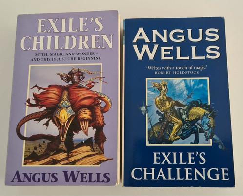 Exile's children en Exile's challenge van Angus Wells, Boeken, Fantasy, Gelezen, Ophalen of Verzenden