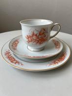 Petit Dejeuner/ ontbijtsetje - Classic Rose, Ophalen of Verzenden, Zo goed als nieuw, Overige stijlen, Kop(pen) en/of Schotel(s)