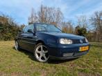Volkswagen Golf 2.0 Cabriolet 85KW 2001 Blauw, Stof, 4 cilinders, 1200 kg, Handgeschakeld