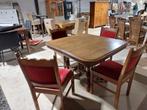 Antieke tafel met 4 stoelen, Ophalen