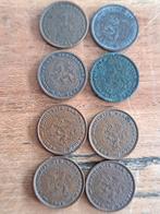 1/2 cent 1914 - 1940 8 stuks, Setje, Koningin Wilhelmina, Overige waardes, Ophalen of Verzenden