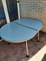 Ovale campingtafel. Inklapbssv7 y3, Caravans en Kamperen, Kampeermeubelen, Ophalen, Gebruikt, Campingtafel