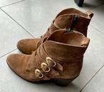 Yokono enkellaarsje echt leer bruin camel maat 39, Bruin, Lage of Enkellaarzen, Ophalen of Verzenden, Zo goed als nieuw