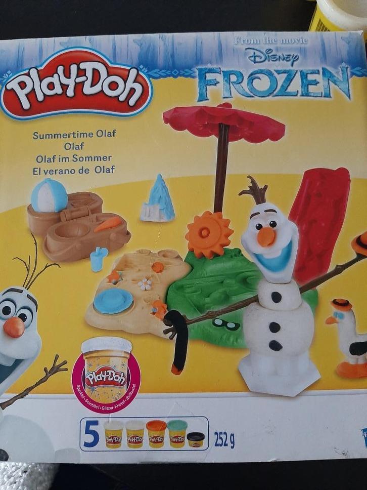 Play-Doh kleiset Frozen Elsa Olav boetseren zomerset, Kinderen en Baby's, Speelgoed | Educatief en Creatief, Gebruikt, Ontdekken