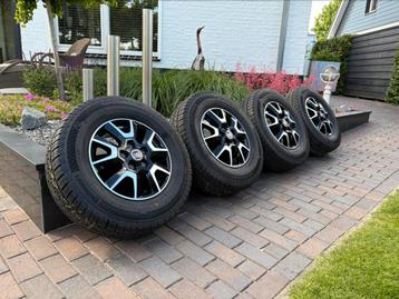 16 inch Fiat Ducato 5x118 velgen 4 seizoenbanden NIEUW! beschikbaar voor biedingen