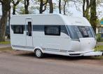 Hobby 460 UFe DeLuxe 2022 TE KOOP, Caravans en Kamperen, Caravans, Mover, Rondzit, Hobby, Frans bed