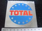 folie sticker total logo sterren, Verzenden, Zo goed als nieuw, Bedrijf of Vereniging