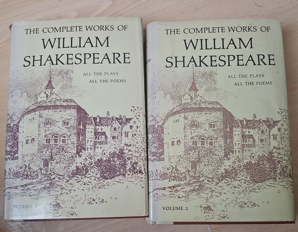 Shakespeare boeken volume 1 en 2, Ophalen, Gelezen
