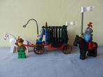 Lego 6042 ridders met paard en wagen (uit 1990), Ophalen of Verzenden, Gebruikt