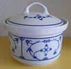 Jäger Eisenberg Blau Saks schaaltje met deksel, Huis en Inrichting, Keuken | Servies, Ophalen, Overige stijlen, Porselein, Schaal of Schalen