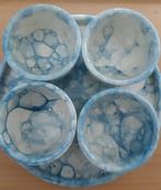 Bowls & Dishes Espuma Borrel set Blauw 18cm (handgemaakt), Ophalen, Overige typen, Nieuw, Overige stijlen