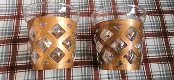 2 Gallo Design windlichtjes Villeroy & Boch beschikbaar voor biedingen