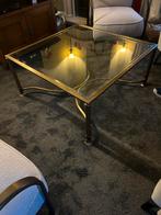 Salontafel, 50 tot 100 cm, Vierkant, Zo goed als nieuw, Glas